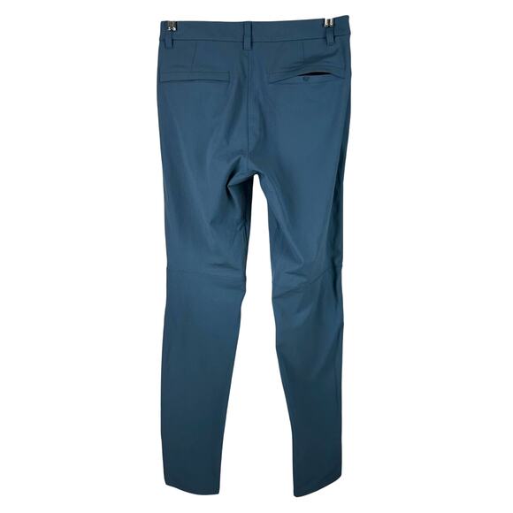 Lululemon Commission Pant Slim Warpstreme Blue Men's Size 30 x 33 EUC - Picture 2 of 7